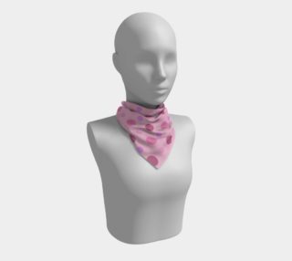 Cotton Candy Dots Square Scarf preview