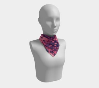 Pink and Purple Nebula Square Scarf preview