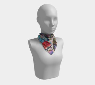 Bohemian Songbird 36" x 36" Large Square Scarf preview