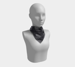 Carnation scarf black preview
