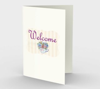 Welcome Stationary Card preview