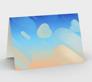 Blaze - landscape stationary card preview