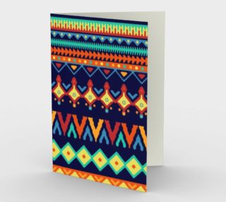 Bright Colorful Tribal Pattern preview