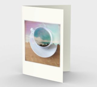coffee cup card aperçu