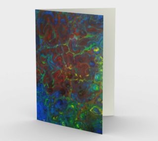 Cartes  abstraite rouge bleu jaune preview