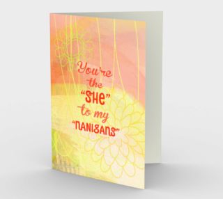 0841 You're the "She" to my "Nanigans" Card by Deloresart preview