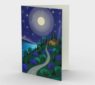 Carte Le chalet sous la lune preview
