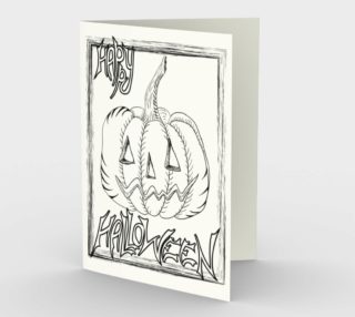 Happy Halloween card aperçu