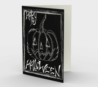 Happy Halloween card preview