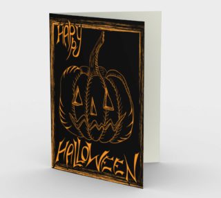 Happy Halloween card preview