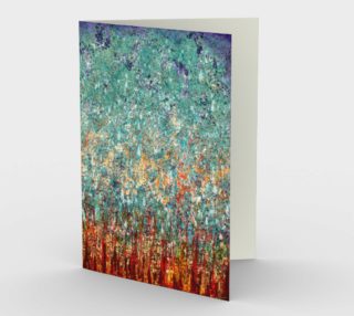 Elemental Meeting - Fire & Ice II - Blank Greeting Cards preview