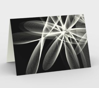 fractale noir et blanc  aperçu