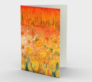 Elemental Meeting - Fire & Water Greeting Cards preview