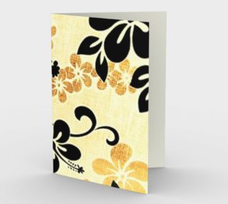 Black and Khaki Hawaiian Hibiscus preview
