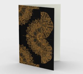 Golden Mandala Pattern preview