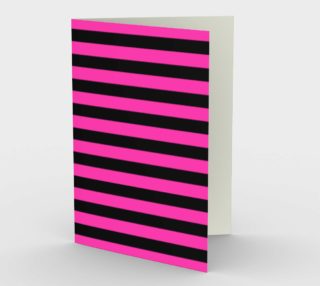 Hot Pink and Black Stripes preview