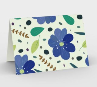 Blue and Green Floral preview