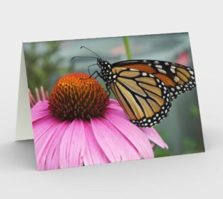 Monarch Butterfly Card aperçu