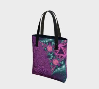 Pastel Jungle Leaves Tote Bag preview