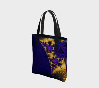 Twilight Jungle Leaves Tote Bag preview