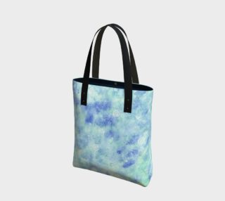 Blue lagoon watercolor Tote Bag preview
