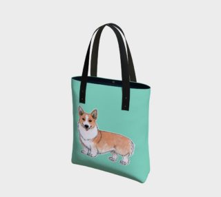 Welsh corgi dog Tote Bag preview