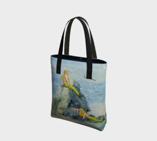 Darwin's Mermaids Canvas Tote Bag preview