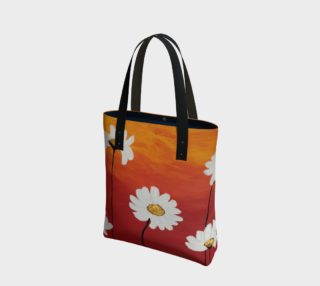 Daisy Sunset Tote Bag preview