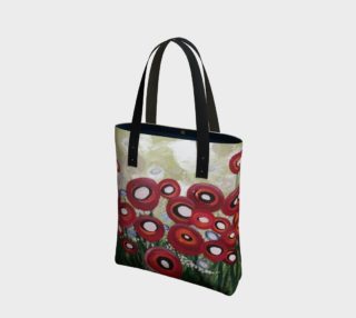 Whimsical Poppy Tote Bag preview