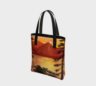 Sunset landscape Tote Bag preview