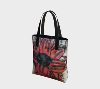 Flower Graffiti Tote Bag preview