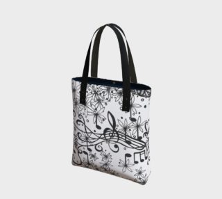 Garden Symphony Canvas Tote preview