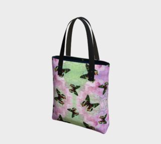 Urania Ripheus butterflies pattern Tote Bag preview