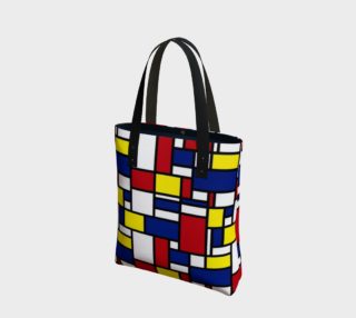 Mondrian Bauhaus Inspired Geometric Abstract - Boxes preview