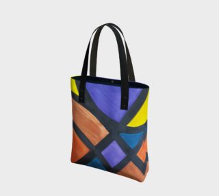 Geo Abstraction Tote Bag preview