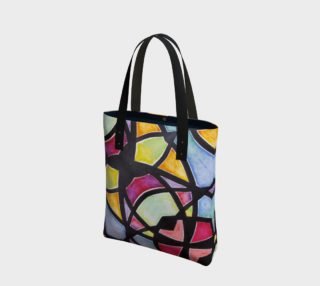 Metro Stained Glass Tote Bag II preview