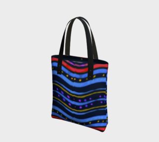 Aperçu de Tribal Wavy Pattern Design Bag