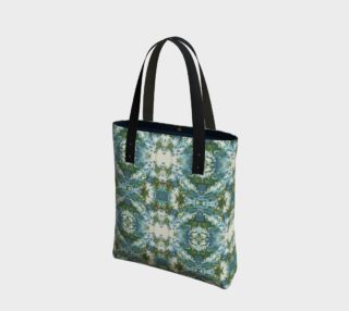 Mock Floral Blue and Green Ikat 1 preview