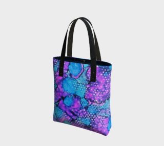Violet Clouds Ink #24 Tote Bag preview