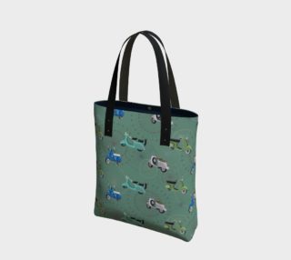 Veloce! Vespa Tote - Mint preview