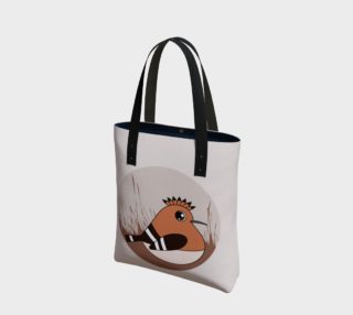 Little hoopoe tote bag preview