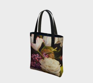 Winter Floral Tote Bag preview