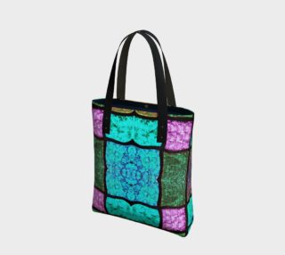 Nostalgia Stained Glass Tote Bag preview