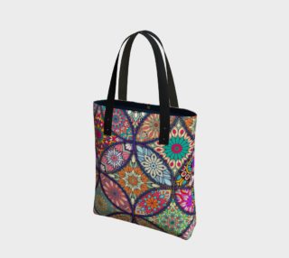 Vibrant Mandalas Tote Bag preview