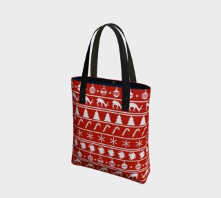 Ugly Christmas Sweater Tote Bag preview