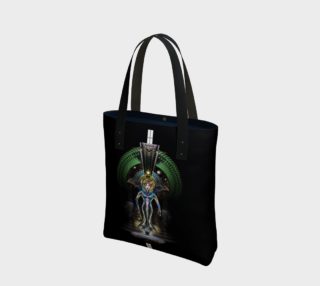 The Majesty Of Trilia Fractal Fantasy Portrait Tote Bag preview