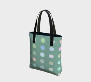 Spring Green and Pastel Polka Dots preview