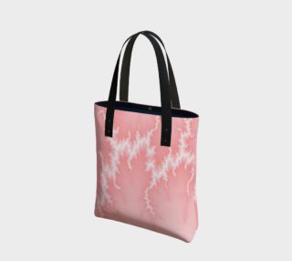 Pink Lightning Tote Bag preview