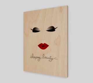 Sleeping Beauty Canvas Print - 3:4 preview