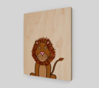 Leo the Lion Canvas Print - 11"x14" preview